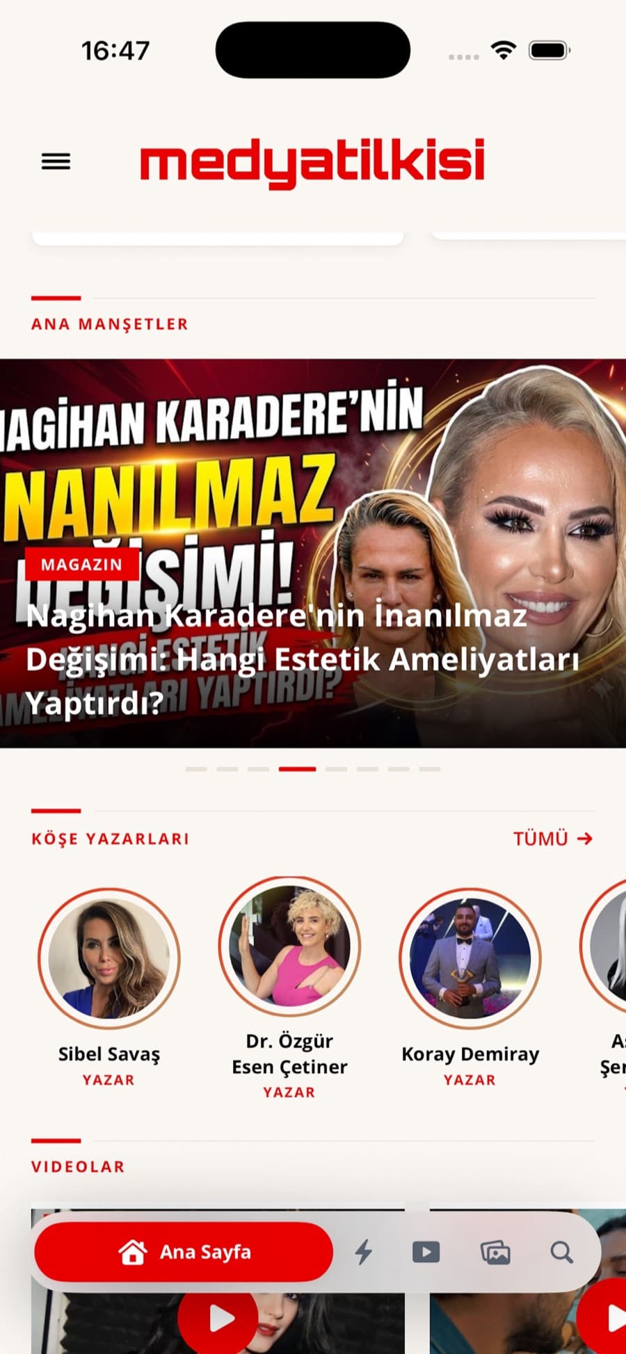 Medya Tilkisi — Manşet ve köşe yazarları